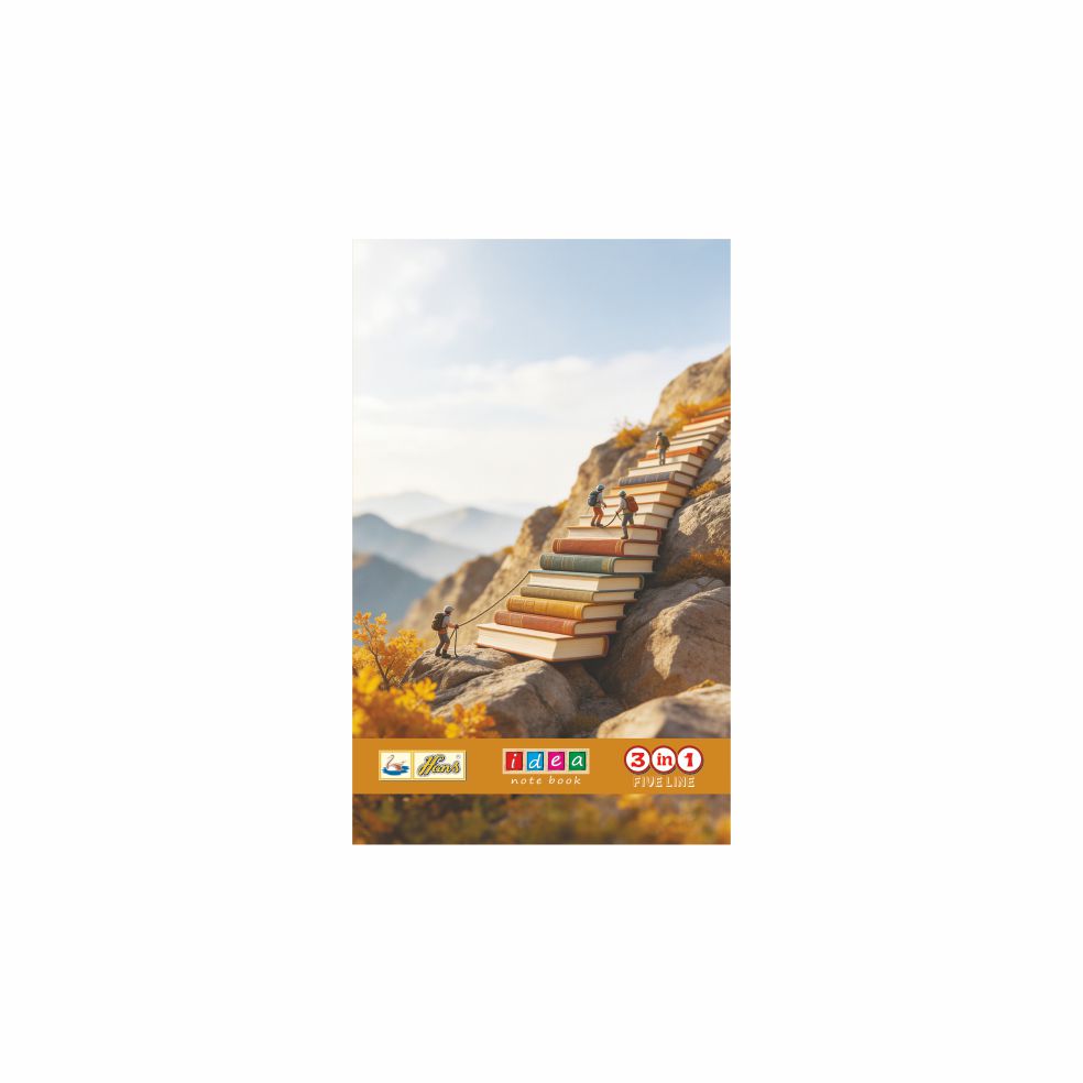 Hans Idea Notebook (3 in 1 Notebook) - Image 3