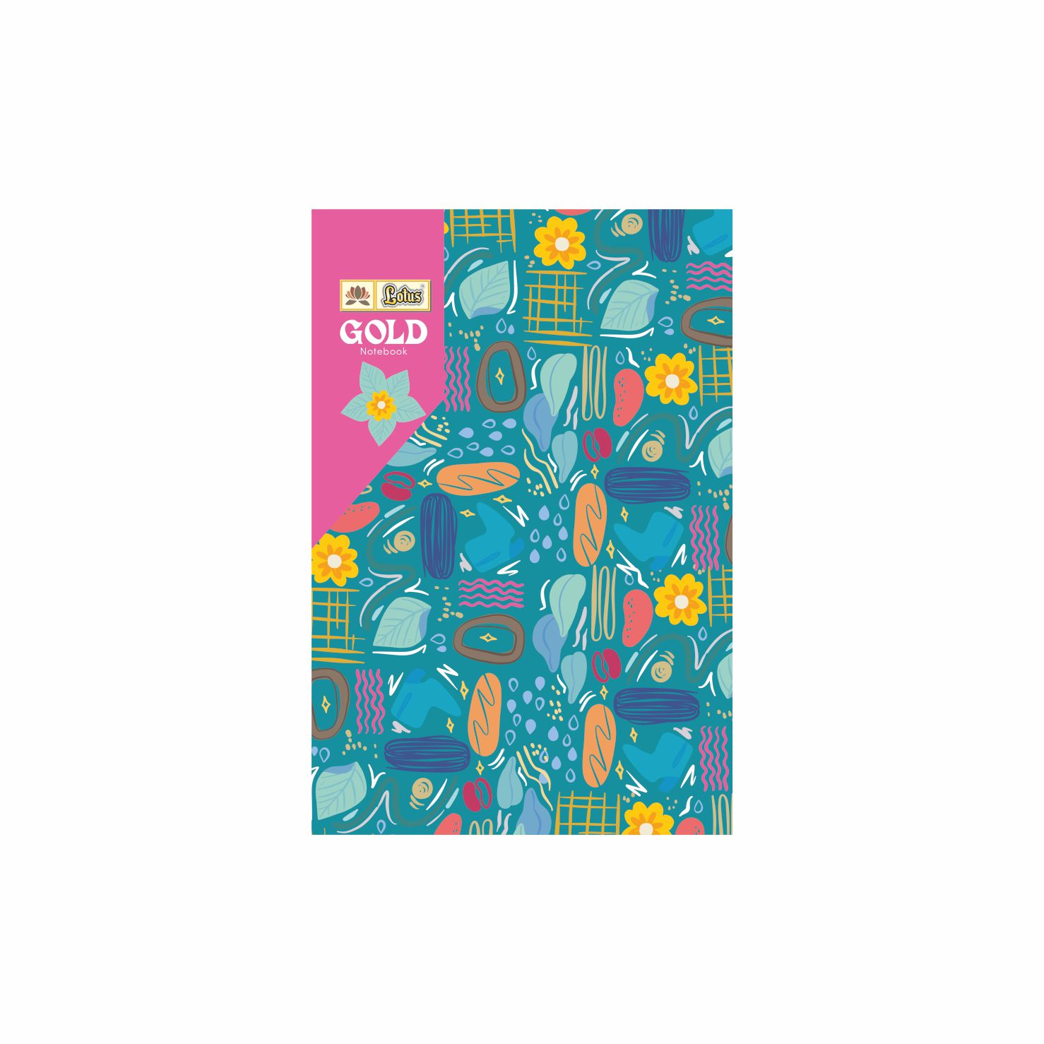 Lotus Gold Notebook
