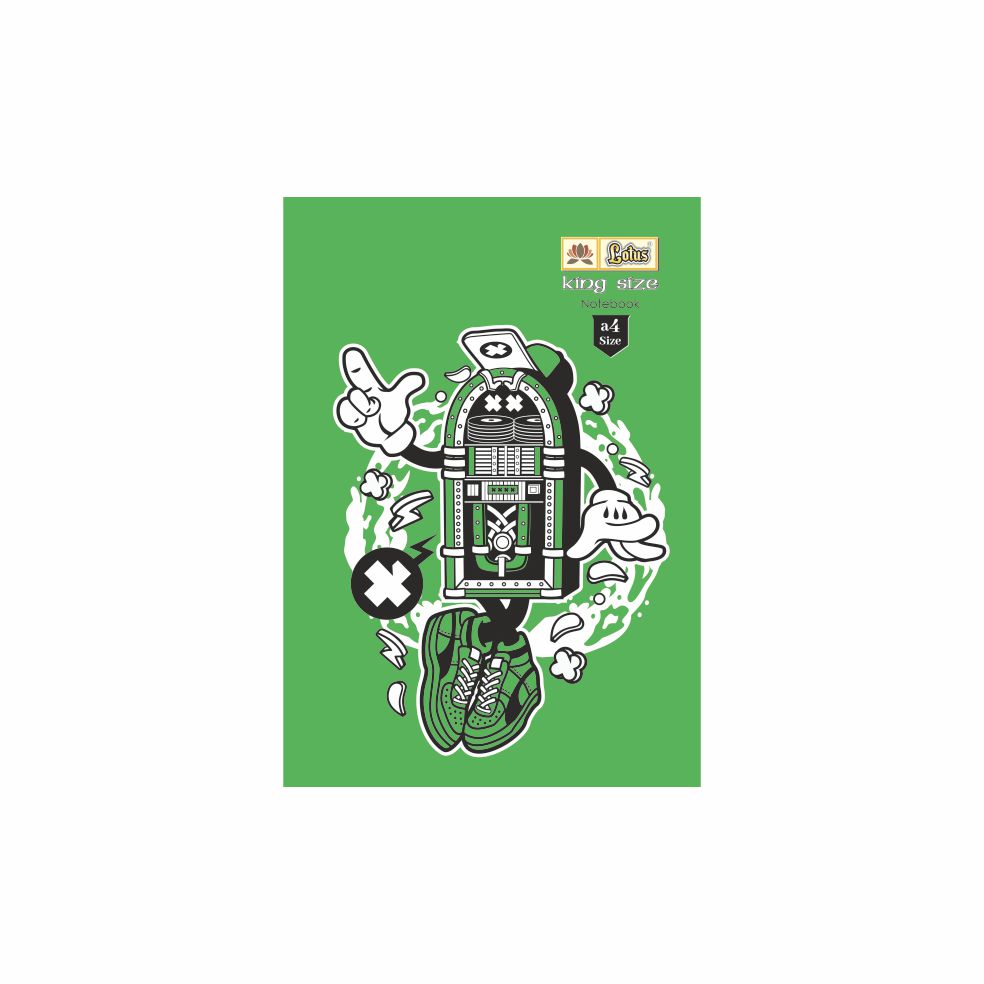 Lotus King A-4 Size Notebook - Image 3