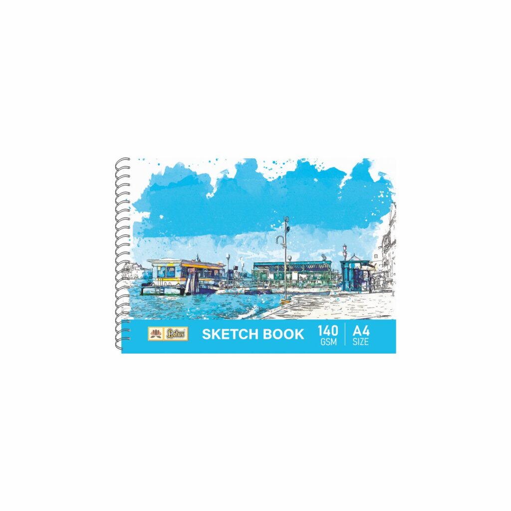 Lotus A4 Sketch Notebook – Lotus Stationery