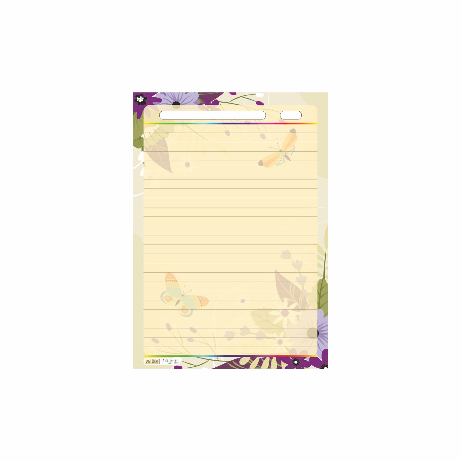 Lotus Designer Paper A4 (Code : D11) - Image 5