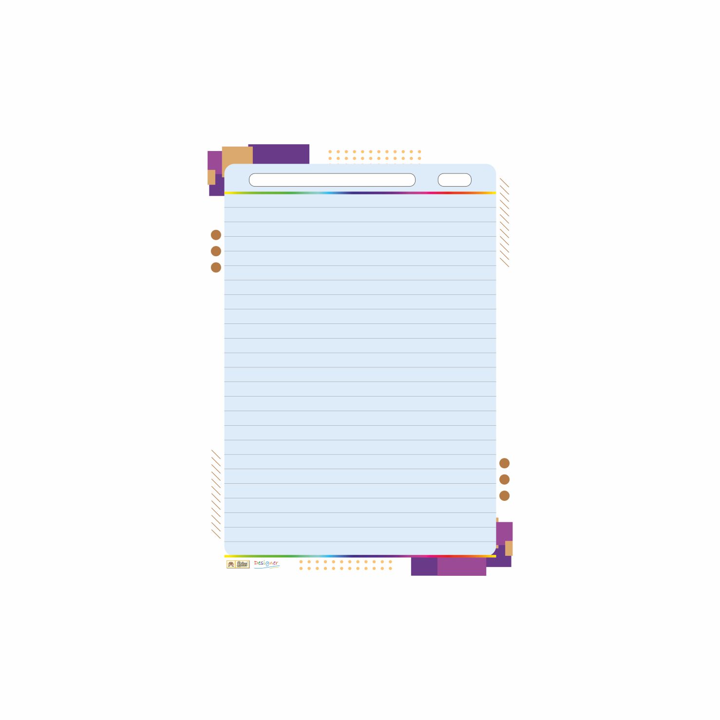 Lotus Designer Paper A4 (Code : D17) - Image 2