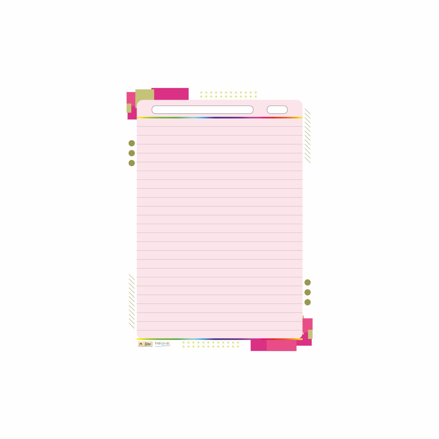 Lotus Designer Paper A4 (Code : D17) - Image 4