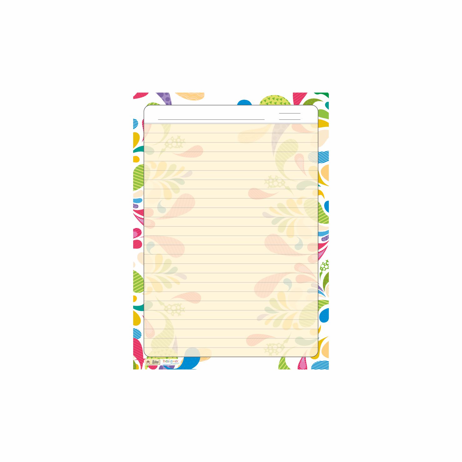 Lotus Designer Paper A4 (Code : D21) - Image 5