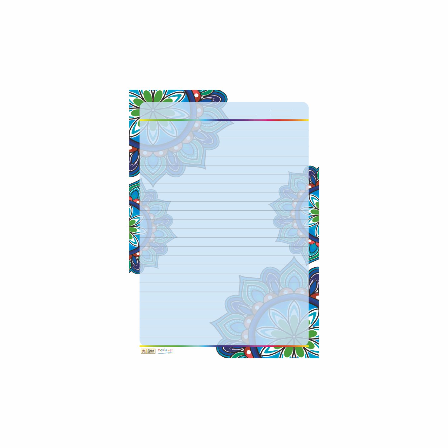 Lotus Designer Paper A4 (Code : D25) - Image 2