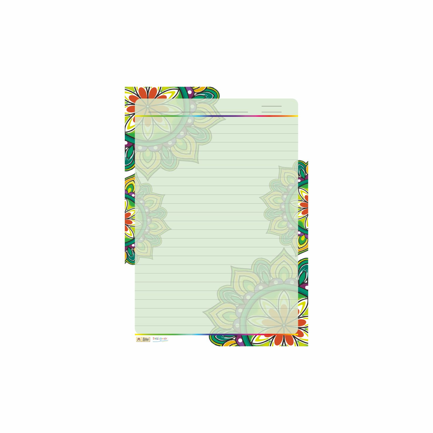 Lotus Designer Paper A4 (Code : D25) - Image 3