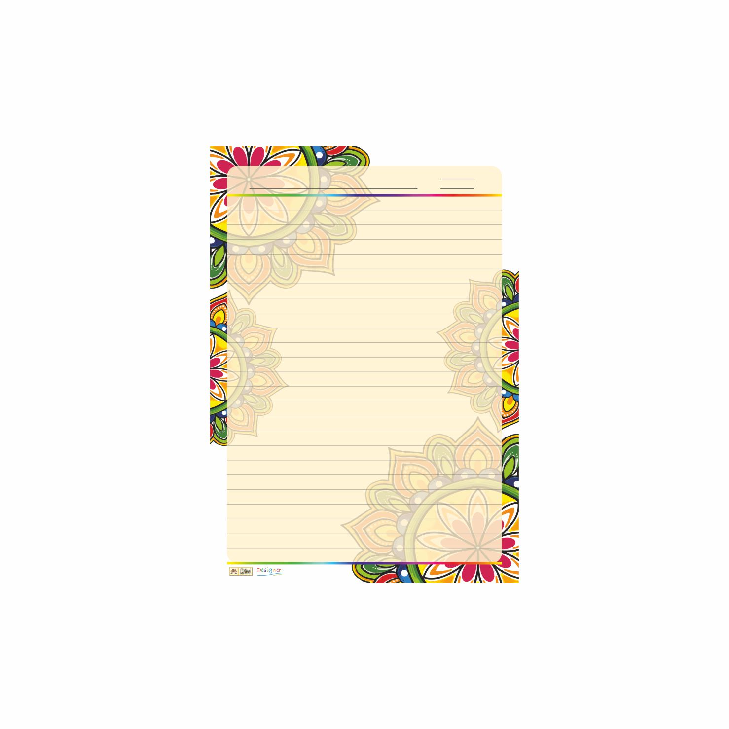 Lotus Designer Paper A4 (Code : D25) - Image 5