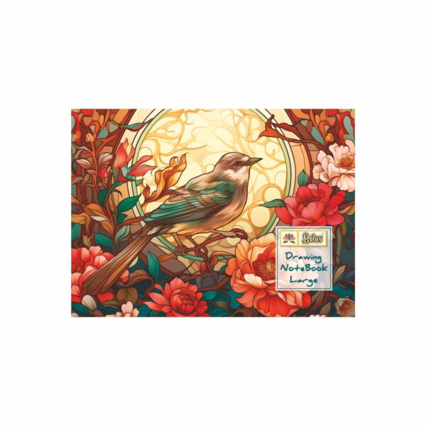 Lotus Drawing Notebook A4 (Soft Cover) - Image 5